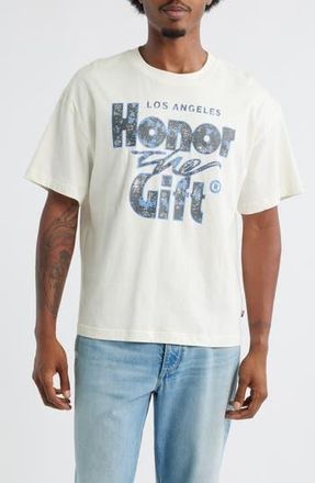 Honor The Gift LA Cotton Graphic T-Shirt in White at Nordstrom Rack, Size X-Large
