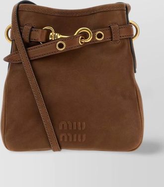 Miu Miu nappa leather crossbody bag