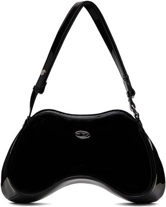 Diesel Black Play Shoulder Bag