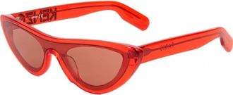 Kenzo Womens KZ40007I-96E KZ40007I 96E Sunglasses - Dark Red - One Size