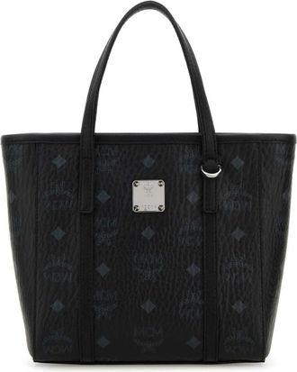 MCM Black Tony Mini Tote