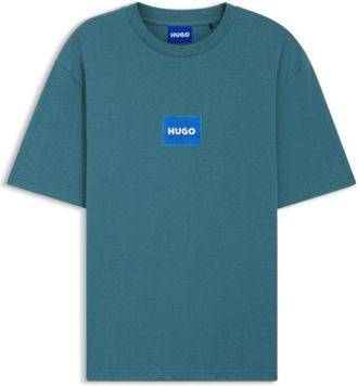 HUGO BOSS Logo-print T-shirt in cotton jersey