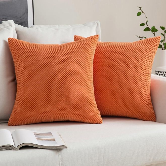 Miulee 2er Set Kissenbezüge Dekokissen Körnig Dekorativ Kissenbezug Kissenhülle Sofakissen Deko Bezug Weich Zierkissen Kissen für Wohnzimmer Schlafzimmer 50x ab 19,99 €