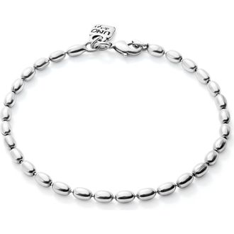 UNOde50 Oval Loop Bracelet in Silver at Nordstrom