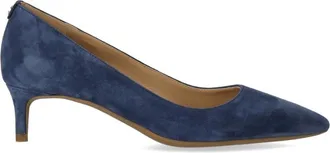 Michael Kors Schoenen, Dames, Blauw, 36 EU, Su&egrave;de, Marineblauwe Alina Flex Kitten Pump