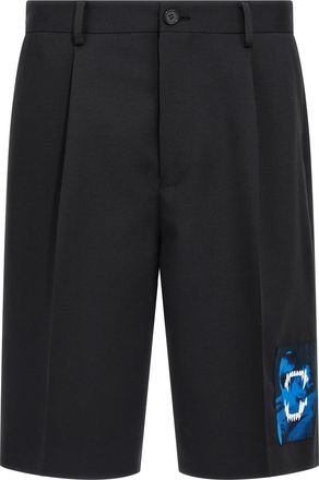 Undercover Polyester Bermuda Mens Shorts