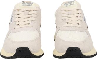 Autry Multicolour Textured Suede Leopard Sneakers
