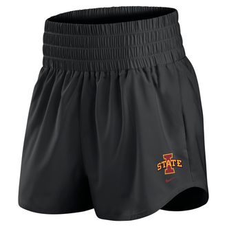 Nike Iowa State Primary Logo One Nike Womens Dri-FIT College Shorts in Black | IM0048-010