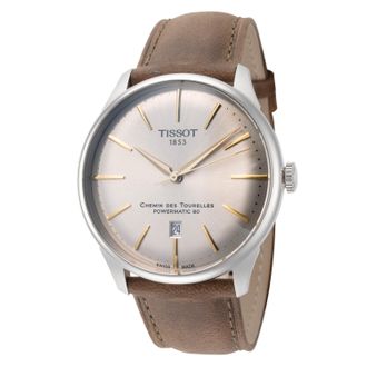 Tissot Mens Chemin des Tourelles 42mm Watch T1394071626100