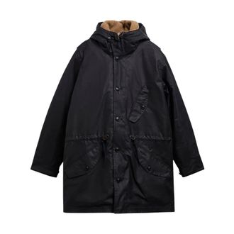 Barbour Parka encerada Ursula - Coats - Hombre - Azul - L