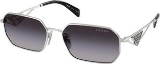 Prada Authentieke Bril met Topkwaliteit - unisex - Zonnebrillen - Grijs - 58 MM - Accessoires