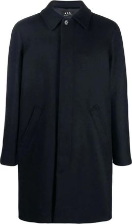 A.P.C. Mac Auster - Coats - Hombre - Azul - S
