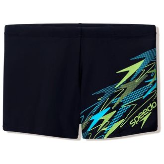 Speedo Medley Logo Aquashort Badehose f&uuml;r Herren | blau