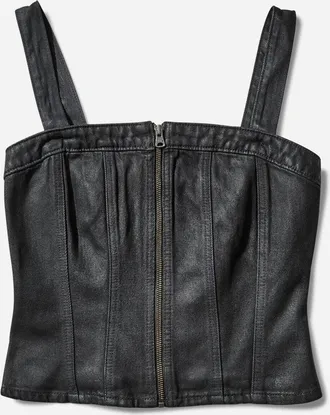 Levi's Women s Sculpted Bustier Top Black