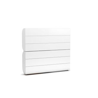 Muemue Litera Abatible + Colchones Blanco 90x200/90x200cm