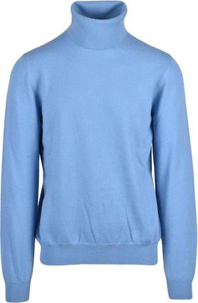 Alpha Studio Truien & Vesten, Heren, Blauw, L, Kasjmier, Dolcevita Trui