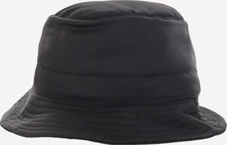Grevi Womens Nylon Bucket Hat Black Polyester