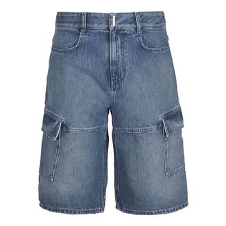 Givenchy Denim Shorts, male, Blue, Size: W31 Stylish Shorts for Men