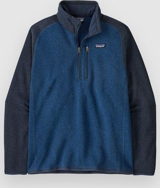 Patagonia Better 1/4 Sweatjacke blau