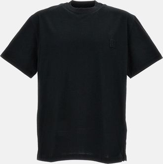 Wooyoungmi Black Logo Cotton T-Shirt