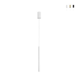Luce-Ambiente-Design L&aacute;mpara Colgante De Metal Con Luz Led Regulable Modelo Pype - Blanco