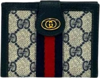 Gucci Pre-owned Wallets, female, Multicolor, Size: ONE SIZE Pre-owned Vintage Bi-fold Wallet