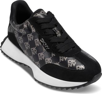 DKNY Naples Sneaker in Black/nickel at Nordstrom, Size 8.5