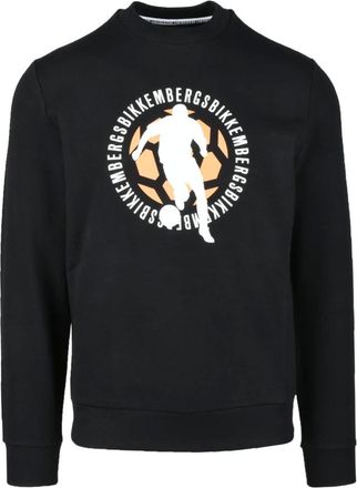 Dirk Bikkembergs Hombre, Sudaderas, Negro, Talla: M
