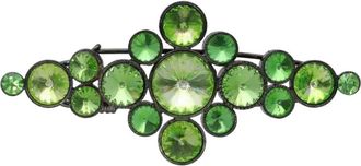 Missoni adorned gemstone brooch - Argento