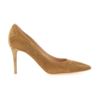 Gianvito Rossi 85 Pump - female - Gianvito Rossi - Pumps - Brown - 6 UK - Shoes