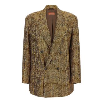 Missoni Blazer Cruzado - Jackets - Mujer - Amarillo - L