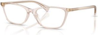 Ralph Lauren 53mm Rectangle optical glasses in Beige at Nordstrom