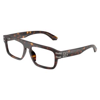 Dolce & Gabbana Optisch montuur - Heren - Accessoires - Bruin - Maat: 56 MM Taf