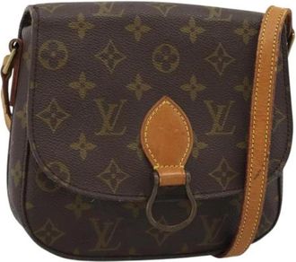 Louis Vuitton Pre-owned Vintage Monogram Schoudertas - Dames - Vintage Schoudertas - Bruin - ONE Size - Leer - Vintage
