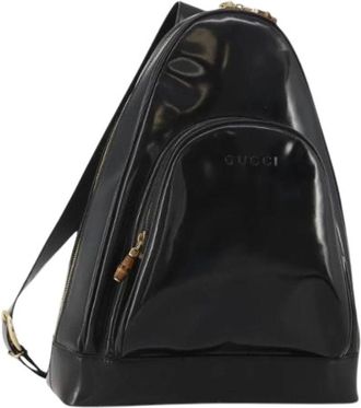 Gucci Pre-owned Borsa a tracolla in vernice vintage - - Pre-owned - Donna - Nero - ONE SIZE