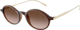 Giorgio Armani AR8263U 648413 Mens Sunglasses Brown Size 50