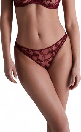 Aubade Magnetic Spell Italian Brief In Crimson