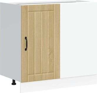 vidaXL Kitchen Base Cabinet Lucca Sonoma Oak Engineered Wood Vidaxl