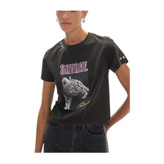 Lola Casademunt Dames, Tops, Grijs, Maat: XL Katoen
