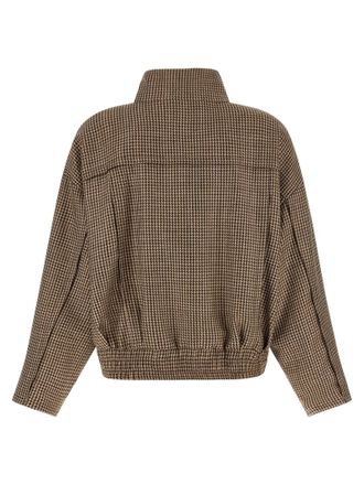Brunello Cucinelli Womens Brown Virgin Wool Jacket Clothing