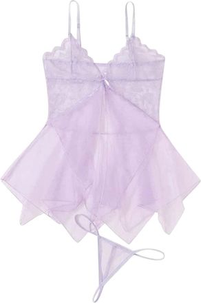 Generic Garters for Thigh Highs Night Wear Women Sexy Womens Lace Fluoroscopy Beauty Tulle Elegant Reverie Sexy Lingerie Garters for Thigh Highs Night Wear Wo