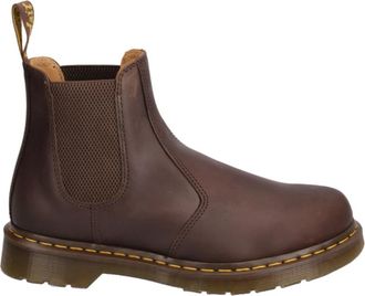 Dr. Martens Biker Boots - Heren - Chelseaboots - Bruin - 42 EU - Leer - Schoenen