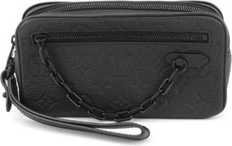 Louis Vuitton Pre-owned Pochette Handbag - unisex - Vintage Clutch - Zwart - ONE Size - Vintage