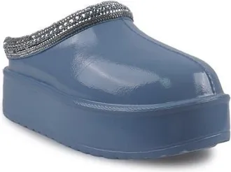 Zigi Soho Sofie Faux Fur Platform Slipper in Light Blue at Nordstrom, Size 11