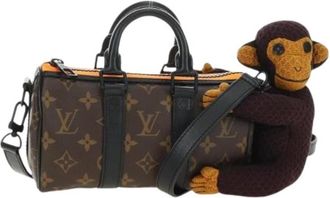 Louis Vuitton Pre-owned Monogram Schoudertas - Dames - Vintage Handtas - Bruin - ONE Size - Vintage