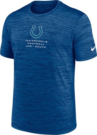 Nike Indianapolis Colts Velocity Nike Mens Dri-FIT NFL T-Shirt in Blue | NKPQ4LB98-QMV