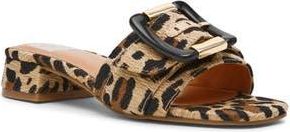 Dolce Vita Neeva Woven Slide Sandal in Leopard at Nordstrom Rack, Size 7.5