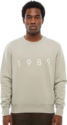 1989 STUDIO Grey Logo Crew Neck Sweatshirt