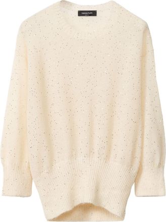 Fabiana Filippi Maglione con paillettes - Toni neutri