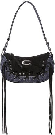 Guess Co Borsa a spalla Saddle - Nero